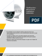 Clasificación y Aplicación de Ventiladores Industriales