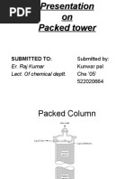 Adsorption in A Packed Tower by Kunwar Pal