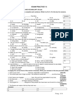 Exam Practice 13 S: Trang 1 / 6