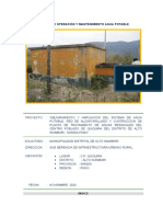 MANUAL DE O&m AGUA POTABLE