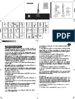 Hoover SSNV1400 Instruction Manual