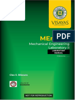 MEng 151 - Mechanical Engineering Laboratory II ME Laboratory No. 2 Manual