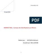 Les Circuits de Distribution Au Maroc