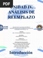 Análisis de Reemplazo