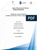 Análisis Circuitos Primer Segundo Orden Sandoval Frias David