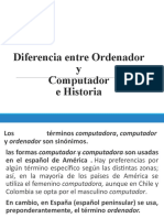 Diferencia Entre Ordenador