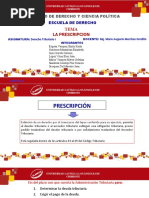 Derecho Tributario - Prescripcion