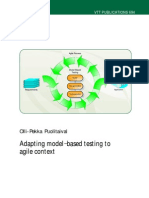 Agile For Model Based Testing