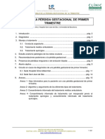 Perdida Gestacional Primer Trimestre