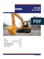 Excavator: Engine Gross Power Net P