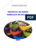 Proyecto Jardin Escolar - 2021