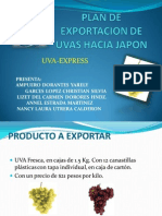 Plan de Exportacion de Uvas Hacia Japon