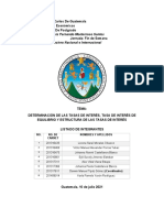 Determinacion Tasas de Interes