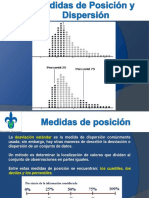 4 Medidas de Posición y Dispersión