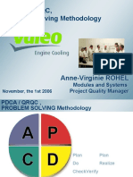 UK VEC PDCA QRQC Présentation