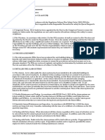 Policy A11 ISI Reference 12a and 12b Fire Risk Asssessment and Fire Procedures May 2019