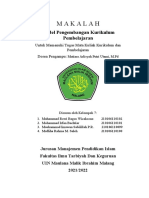 M A K A L A H Metode Pengembangan Kurikulum Pembelajaran