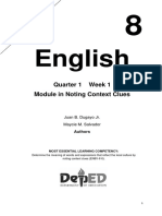 Module English 8 Week 1 Sdo Calooan 1