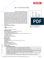 Technical Data Sheet: Model MD3 - 3" Dry Valve Riser Assembly