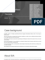 Case Study:: Singapore Airlines - The India Decision