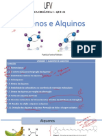 Slides - Alquenos e Alquinos