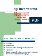 Bahan Belajar Zoologi Invertebrata