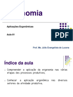 Aula 01 Ergonomia