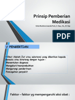 Prinsip Pemberian Medikasi