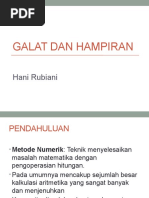 2 - Galat Dan Hampiran