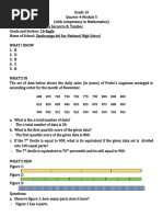 Mathematics Quarter 4-Module 5 Answer Sheet