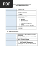 Secundaria 1° y 2° Ciclo VI Tutoría Sesión 727 - 21 Set.