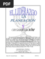 El Liderazgo Planeación y Organización