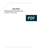 Release Notes PI-SDK Uninstall Fix Utility (x64)