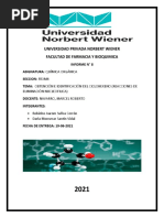 Informe N°12 Obtención e Identificación Del Ciclohexeno