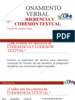 R.V - Semana 09 Coherencia y Cohesión Textual (CepreUni 2019)