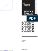 Service Manual: VHF FM Transceivers