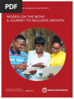 Nigeria On The Move A Journey To Inclusive Growth Moving Toward A Middle Class Society