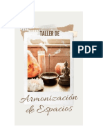 Taller de Armonizacion de Espacios