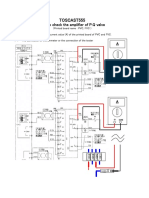 PQ TOS555 How To Check PQ Amplifier (During Pump Run)