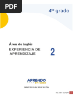 Experiencias 2 - ENGLISH