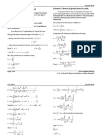 Specific Heat: Einstein's Theory of Specific Heat of A Solid