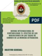 Norma Internacional de Contabilidad 21