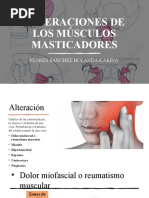 Alteraciones de Los Músculos Masticadores