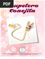 Patron Amigurumi Chupetero Conejita - Espa 241 Ol - PuntosDeFantasia