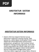 3 Arsitektur Sistem Informasi