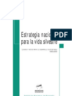 Estrategia Nacional para La Vida Silvestre