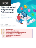 Object-Oriented Programming CMPE 201