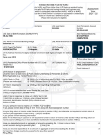 Indian Income Tax Return Assessment Year 2021 - 22: Sugam