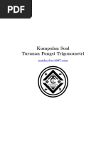 Turunan Fungsi Trigonometri