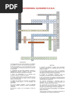 Crucigrama Glosario Sena